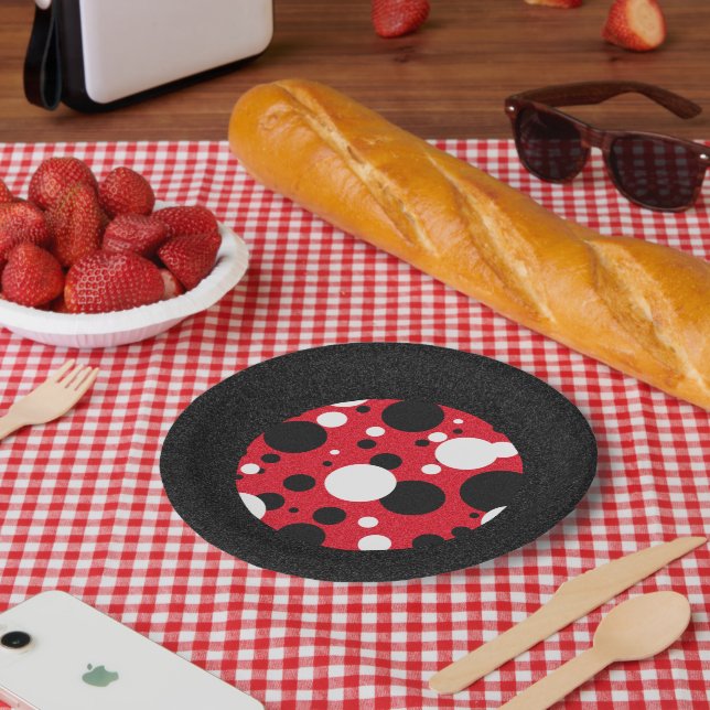 Mouse Party Mr & Mrs Celebration Shower Party Paper Plate (Picnic)