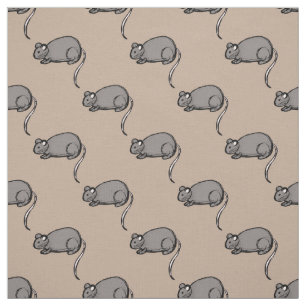 Mouse! pat. fabric