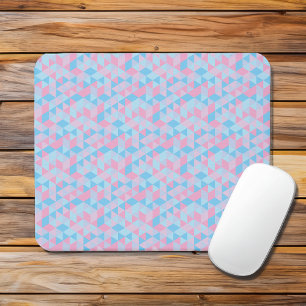  Mouse pat pastel color geometric pattern Pad