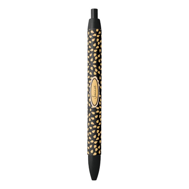 Mouse pattern black ink pen (Front Vertical)