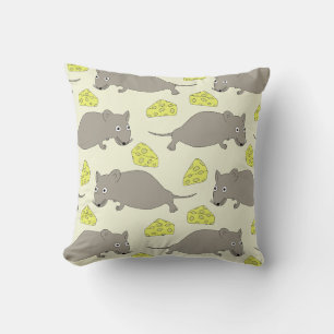 mouse pattern with cheese cushion