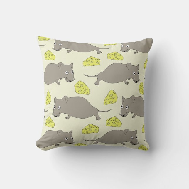 mouse pattern with cheese cushion (Front)