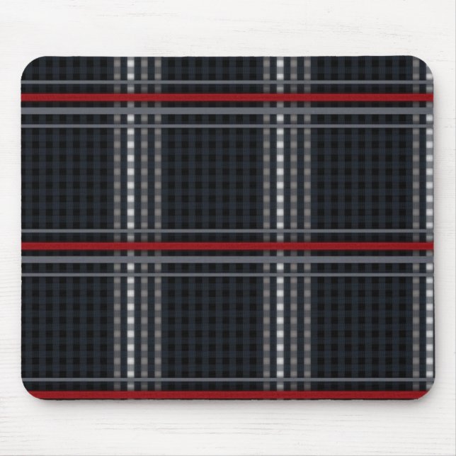 Mouse Plaid Dark Pad (Front)