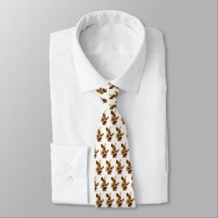 Mouse Playing Guitar Tie