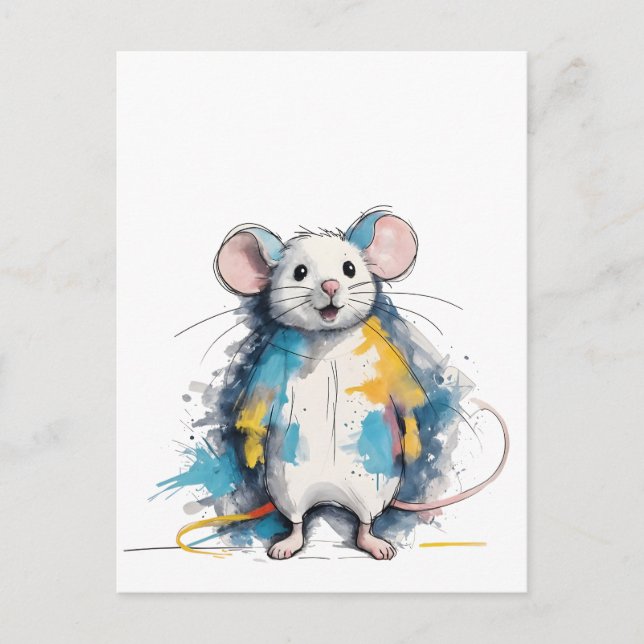 mouse postcard (Front)