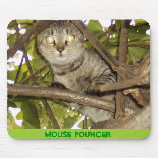 MOUSE POUNCER MOUSE PAD (Front)