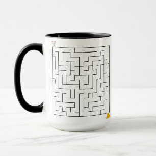 Mouse rat Cheese Maze Adventure Puzzle labyrinth  Mug