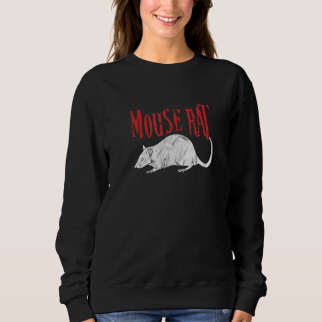 Mouse Rat Rats Owner Vintage Sweatshirt (Front)