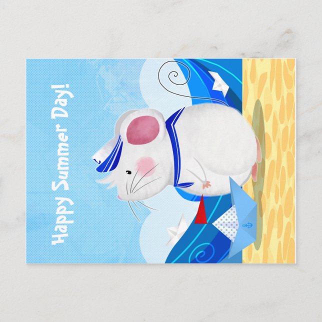 Mouse Sailor postcard (Front)