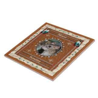 Mouse Scrutiny Energy Ceramic Tile