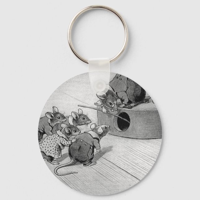 Mouse Seeks to Disable Mousetrap Key Ring (Front)