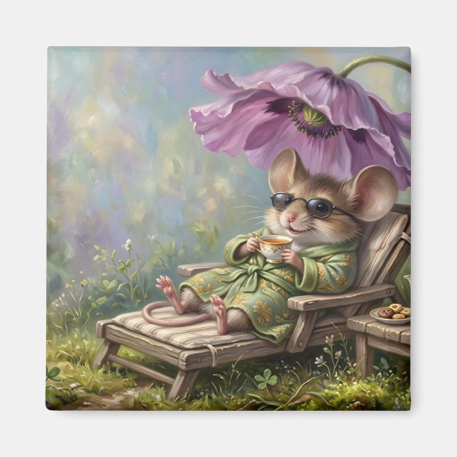 Mouse Shades Magnet (Front)
