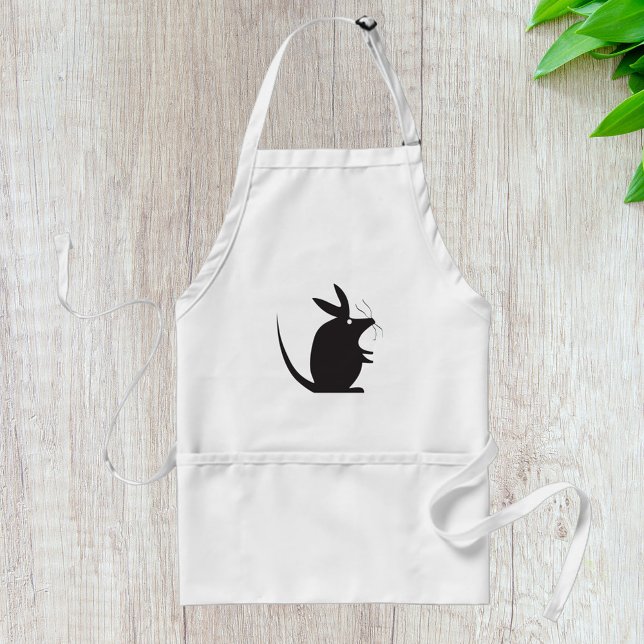 Mouse Silhouette Standard Apron (Creator Uploaded)