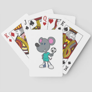 Mouse Soccer player Soccer Playing Cards