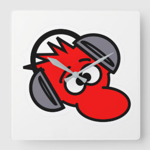 Mouse Square Wall Clock