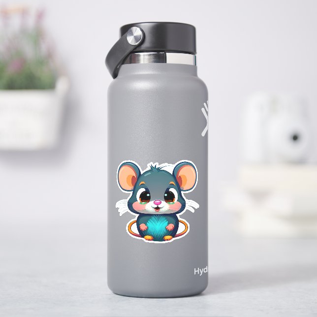 Mouse sticker for water bottle (HydroFlask)