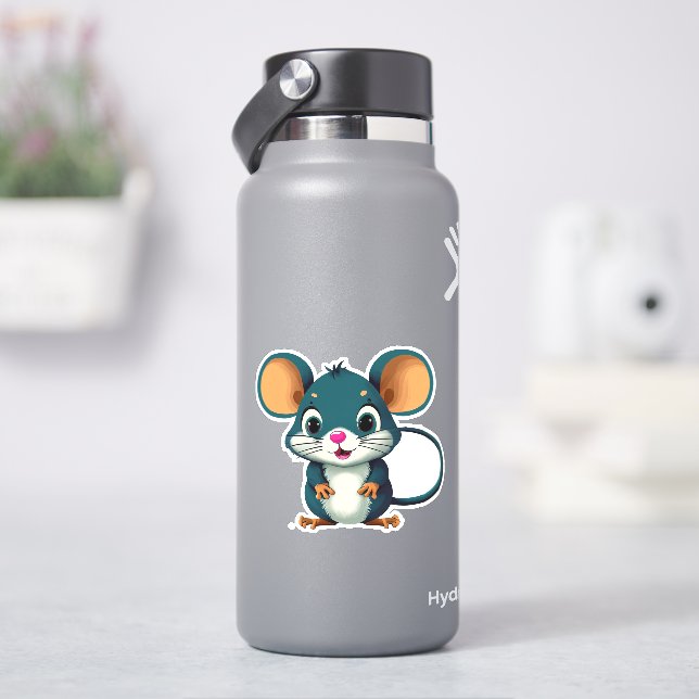 Mouse sticker for water bottle (HydroFlask)
