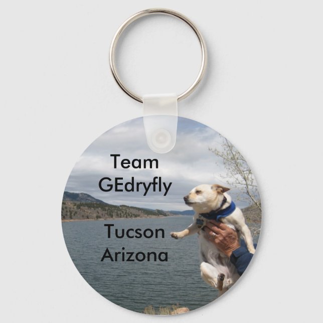 mouse, Team GEdryflyTucson Arizona Key Ring (Front)