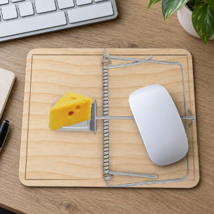 Mouse Trap Illusion – Funny Office Gag Gift Pad