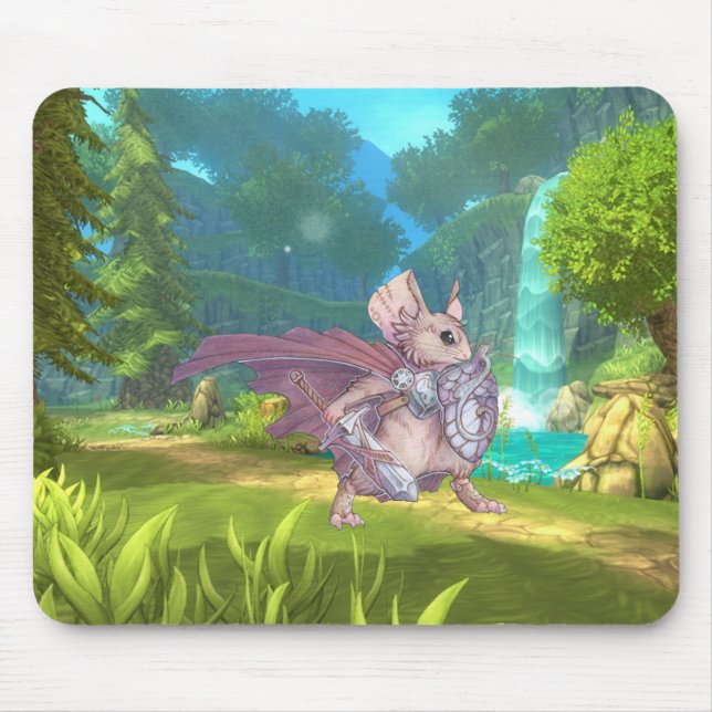 Mouse Warrior of the Wood Pad (Front)