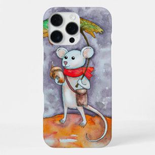 Mouse with an Acorn Phone Case