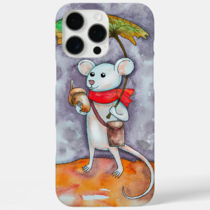 Mouse with an Acorn Phone Case