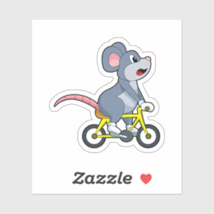 Mouse with Bicycle