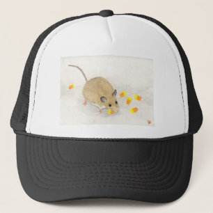 Mouse with Candy Corns Trucker Hat