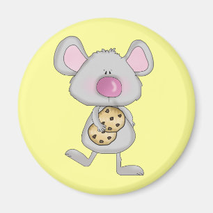 Mouse with Cookies Tshirts and Gifts Magnet