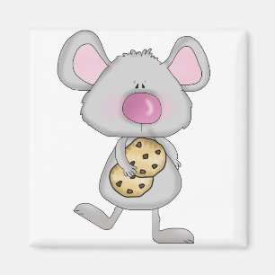 Mouse with Cookies Tshirts and Gifts Magnet