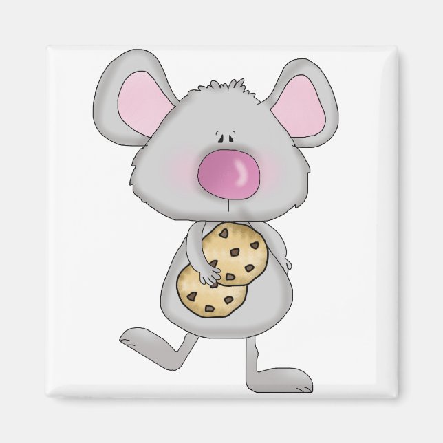 Mouse with Cookies Tshirts and Gifts Magnet (Front)