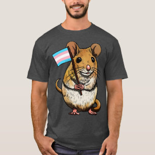 Mouse With Trans Flag T-Shirt