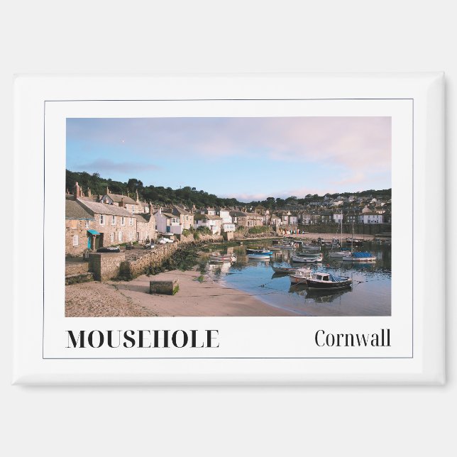 Mousehole, Cornwall, England Magnet (Front)
