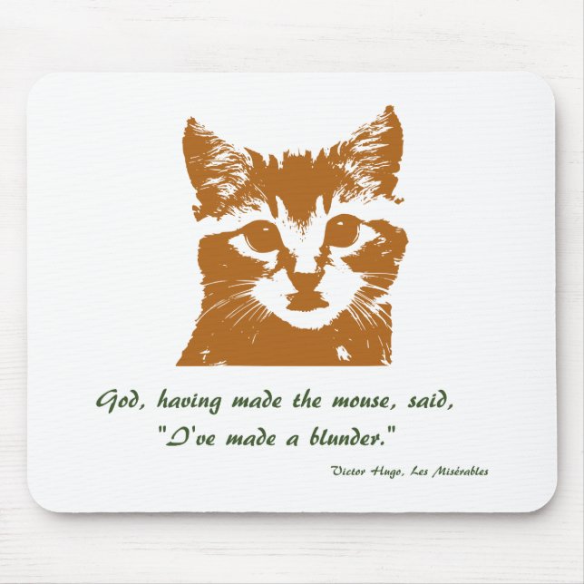 Mousemat: The Cat Mouse Pad (Front)
