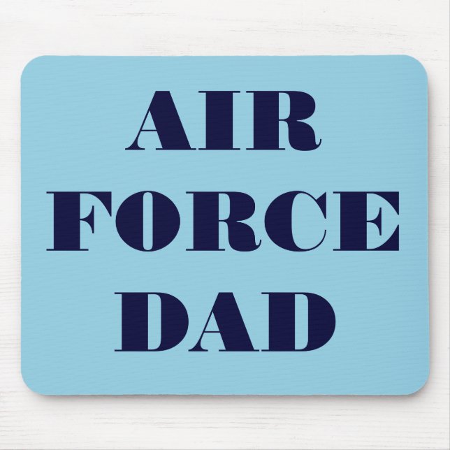Mousepad Air Force Dad (Front)