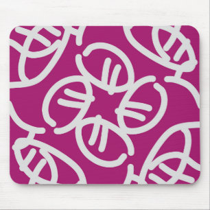 Mousepad, An elegant magenta classic design   Mouse Pad