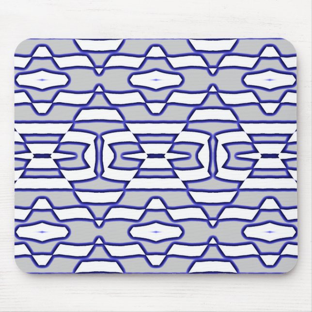 Mousepad, An elegant multicolor classic design Mou Mouse Pad (Front)