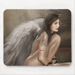 Mousepad Angel dark