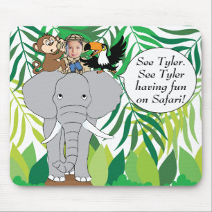 Mousepad "Animal Safari" Personalise