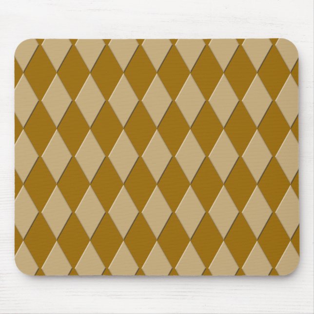 Mousepad - Argyle pattern (Front)