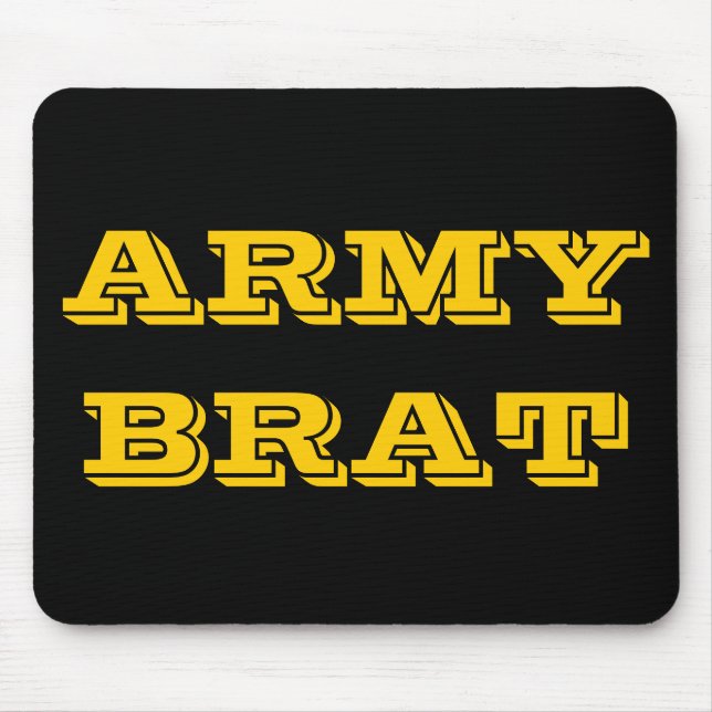 Mousepad Army Brat (Front)