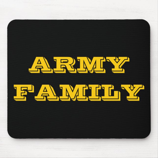 Mousepad Army Family (Front)