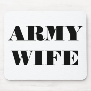 Mousepad Army Wife