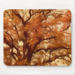 Mousepad Autumn Massive Tree Yellow