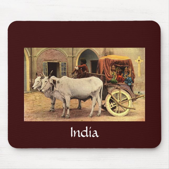 Mousepad- Awesome India Village Mouse Pad (Front)