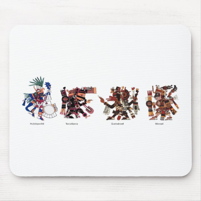 Mousepad: Aztec Pantheon Mouse Pad (Front)