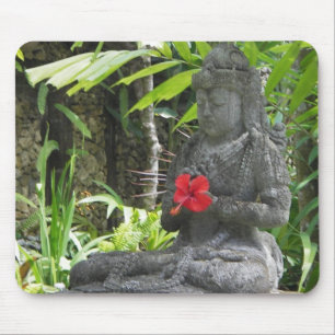 Mousepad: Bali Statue Mouse Pad