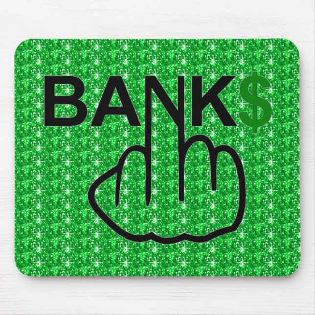 Mousepad Banks Corrupt (Front)
