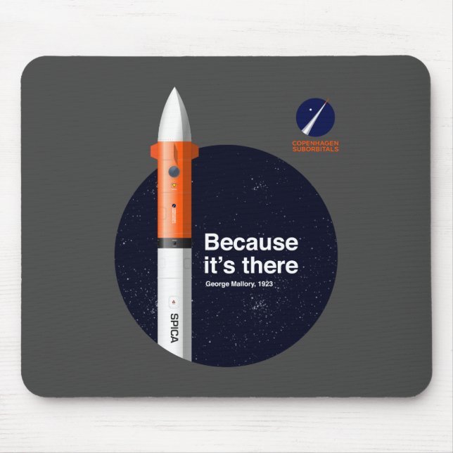 Mousepad - because it's there (Front)