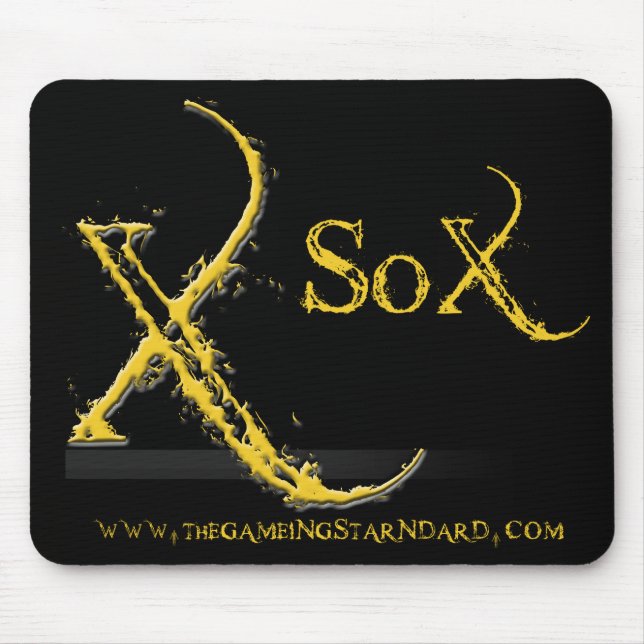 Mousepad Black (Front)